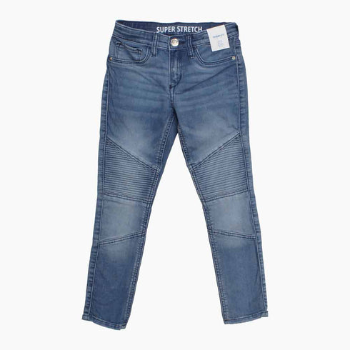 HnM Super Stretch Skinny Fit High Fashion Blue Girls Denim Jeans