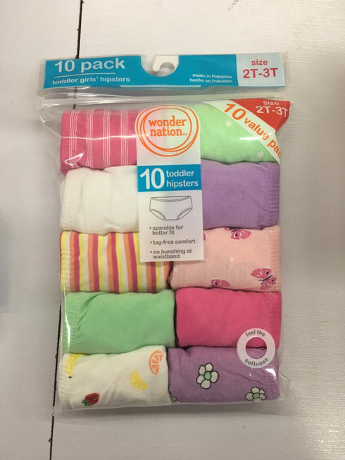 WONDER NATION Waistband 10 Piece Assorted Pack