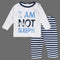 Not Sleepy Boys Blue 2 Piece Night Suit
