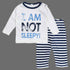 Not Sleepy Boys Blue 2 Piece Night Suit