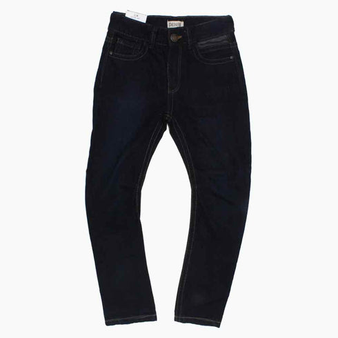 LINDEX Girls Skinny Deep Navy Blue Denim Jeans