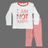 Not Sleepy Girls 2 Piece Night Suit