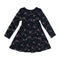 HnM Multi Color Star Blue Girls Cotton Dress