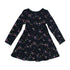 HnM Multi Color Star Blue Girls Cotton Dress