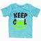 DOPO DOPO Keep It Cool Boys Light Blue Premum Cotton Tshirt