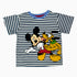 Mickey and Pluto Boys navy and White Stripes 2 Piece Set