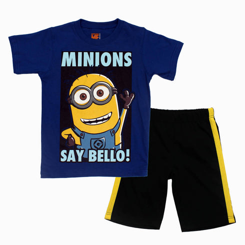 Minions Say Bello 2 Piece Boys Set