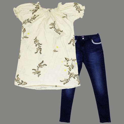 Inscene Tshirt and Fnf Jeans Girls Bundle