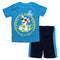 PAW PATROL Off Duty Light Blue 2 Piece Tshirt Set