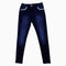 FnF Fashion Lace Girls Blue Jeans