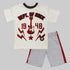 Dept of Rock Boys White 2 piece Set