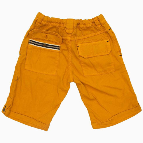 CHICCO Boys Orange Cotton Short