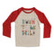 TU Forest Print Red Boys Premium Cotton Tshirt