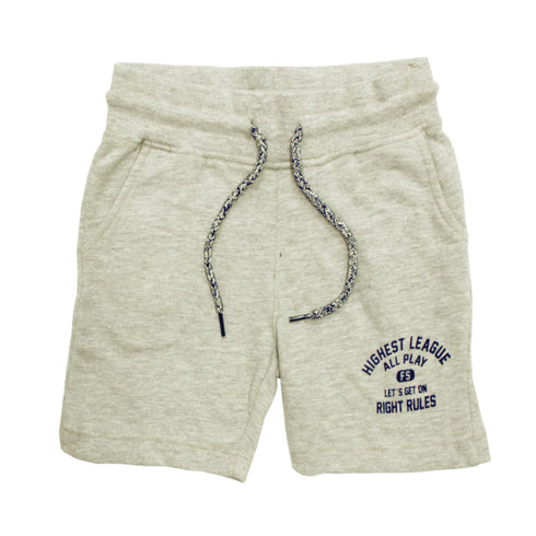 FreeStyle Cotton Terry Heather Grey Highest League Boys Shorts
