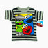 Sesame Street Boys Grey and Black Stripes 2 Piece Set