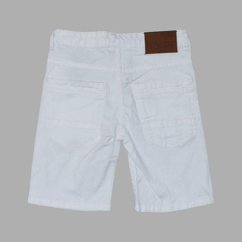 LOSAN White Boys Cotton Summer Shorts