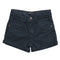 TQF Girls Woven Cotton Grey Shorts