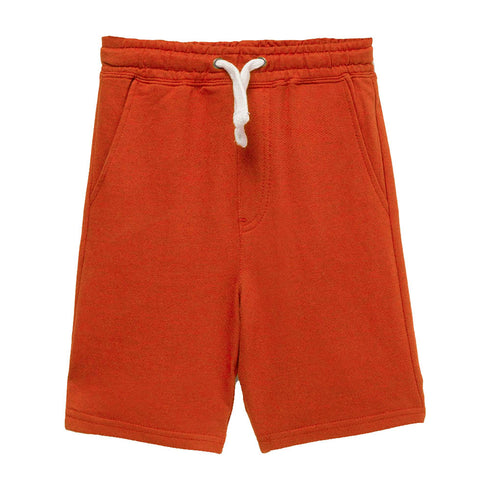 Lefties Basic Plush Bermuda Boys Orange Shorts