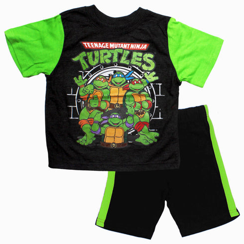Ninja Turtles TMNT Raglan Sleeves 2 piece Set