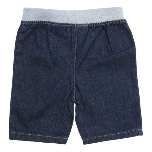 Waist Coat and Bow 2 Piece Tshirt and Denim Short Set