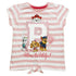 PAW Here to Help Glitter Print Premium Yarn Dyed Cotton Fashion Tshirt