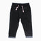 Terranova Girls Silver shine Black Cotton Terry Trouser