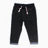 Terranova Girls Silver shine Black Cotton Terry Trouser