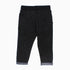 Terranova Girls Silver shine Black Cotton Terry Trouser