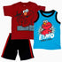 Elmo Red and Blue 3 piece Set Tshirt