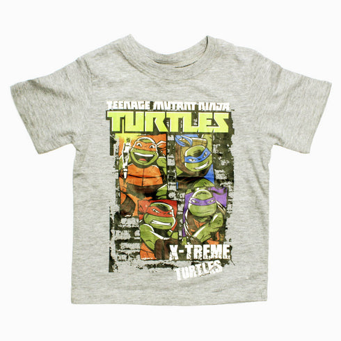 TMNT Extreme Turtles Grey and Green Boys 2 Piece Set