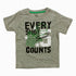Little Rebel Every Shot Counts Grey boys Tshirt