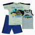 BATMAN Crime Fighter in Traininig Grey Boys 3 Piece Set