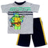 Turtle UP Grey and Navy Boys 2 Piece Set