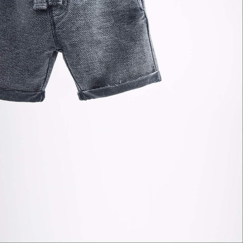 Zara Pique Grey Bermuda Shorts