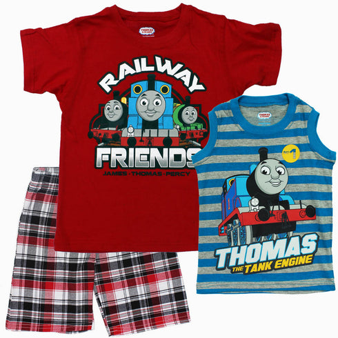 Railway Friends Thomas Boys Red 3 Piece Set