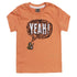 KIKI KOKO Yeah Light Orange Boys Premium Cotton T shirt