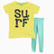 Red Tag SURF Cotton Girls Yellow 2 Piece Set