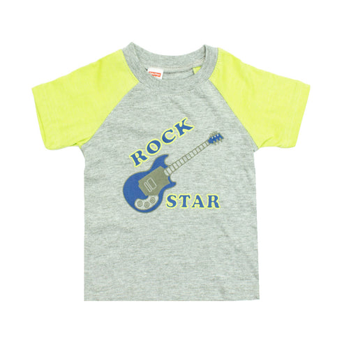 Fisher Price Rock Star Fake Pocket Shorts 2 piece Boys Set