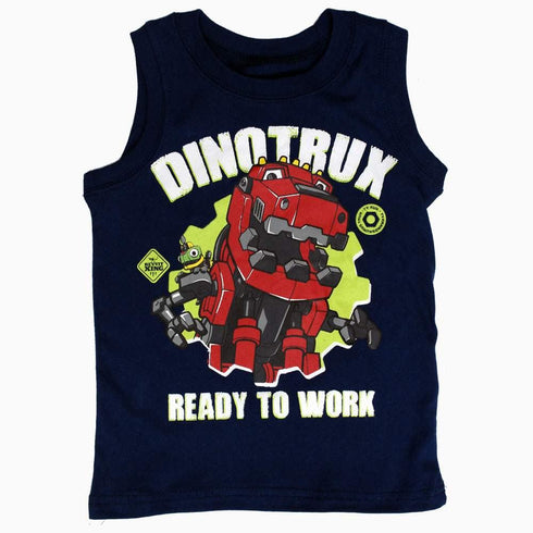 DINOTRUX Team Construction Boys Navy Blue 3 piece Set