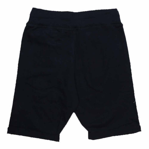 BLUE SEVEN Green Dore Cotton Terry Printed Navy Shorts