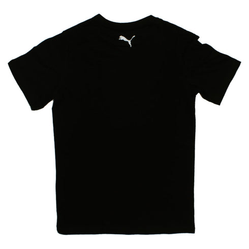 PUMA Suede Print Black Boys Premium Cotton Tshirt