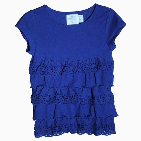 HNM blue frill dress