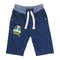 SMURF White Dori Smurf Embroidery Blue Boys Cotton Short