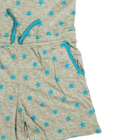 COOL YOUNG All over Stars Heather Grey Cotton Jump Suit