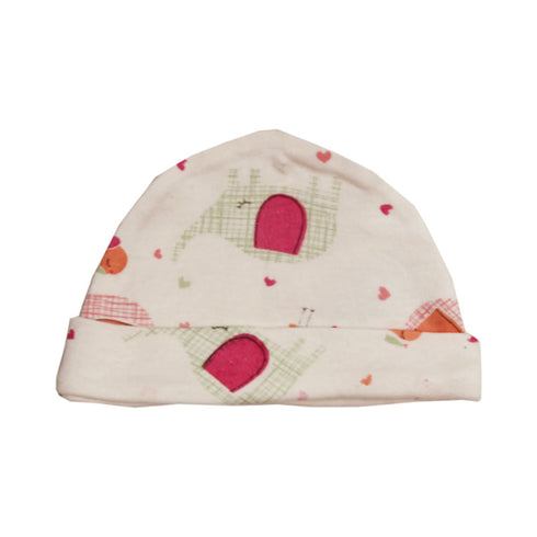 BONJOUR BABE Heart Print Off White Cotton 5 Piece Sets