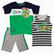 TMNT Get your shell on Blue and Green Boys 3 Piece Set