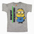 Minions Definitely Unpredictable Gray boys 2 piece Set