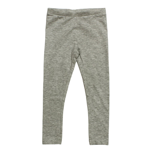 ZARA Girls Heather Grey Premium Cotton Legging
