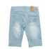 MAX Girls Light Blue Skinny Fit Premium Short