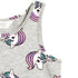 HnM All over unicorn Print Premium Cotton Grey Dress